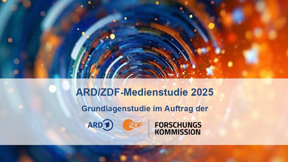 Die ARD/ZDF-Medienstudie 2025 und ihre Implikationen für PR- und Kommunikationsprofis